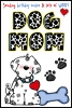 Paw Prints - Single Smiles Clip Art Image