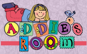 Girl's bedroom sign made with DJ Inkers Kids clip art