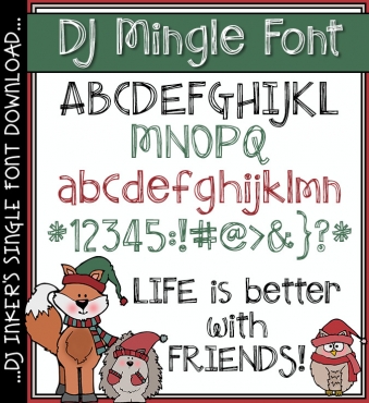 DJ Mingle Font Download