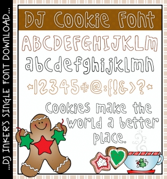 DJ Cookie Font Download