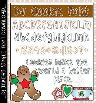 DJ Cookie Font Download