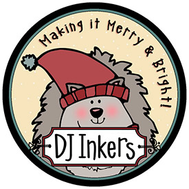 Making it Merry & Bright - DJ Inkers Holiday Button