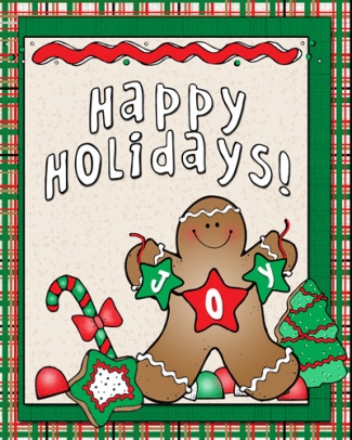 Gingerbread Smiles Clip Art and Printables Download