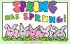 Spring has sprung card made with DJ Inkers clip art bunnies