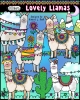 Lovely Llamas Spring Mountain Clip Art Download