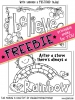 Printable Postcards - Coloring Activity Freebie