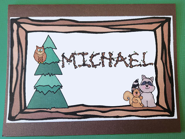 DJ Woodland Critters Clip Art Download