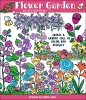 Clip art flower borders and backgrounds for spring and garden smiles by DJ Inkers
