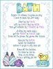 bath time clip art border and check list by DJ Inkers
