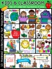 Kids and Classroom teacher clip art bundle by DJ Inkers