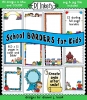 Kids and Classroom Clip Art Collection - 13 Download Bundle