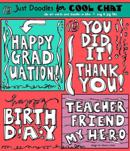 Cool Chat - Just Doodles Clip Art Download