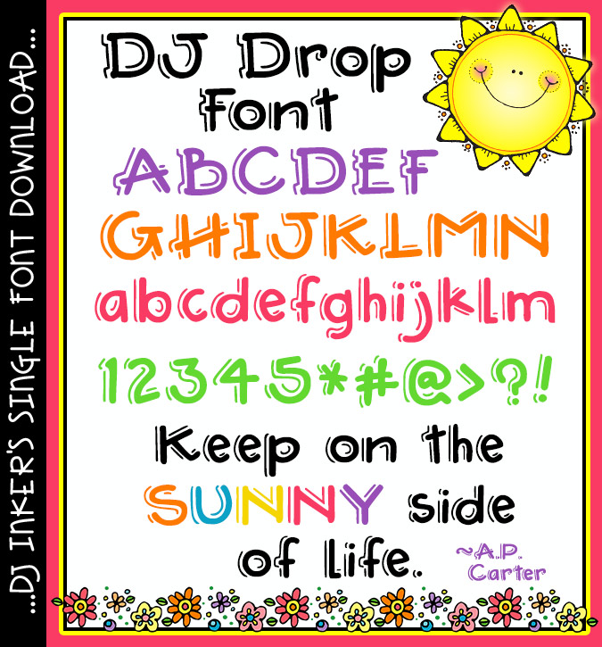 DJ Summertime Fonts Collection Download