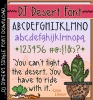Add a southwest smile to your text with our hot DJ Desert font by DJ Inkers - Desert quotes and cowboys