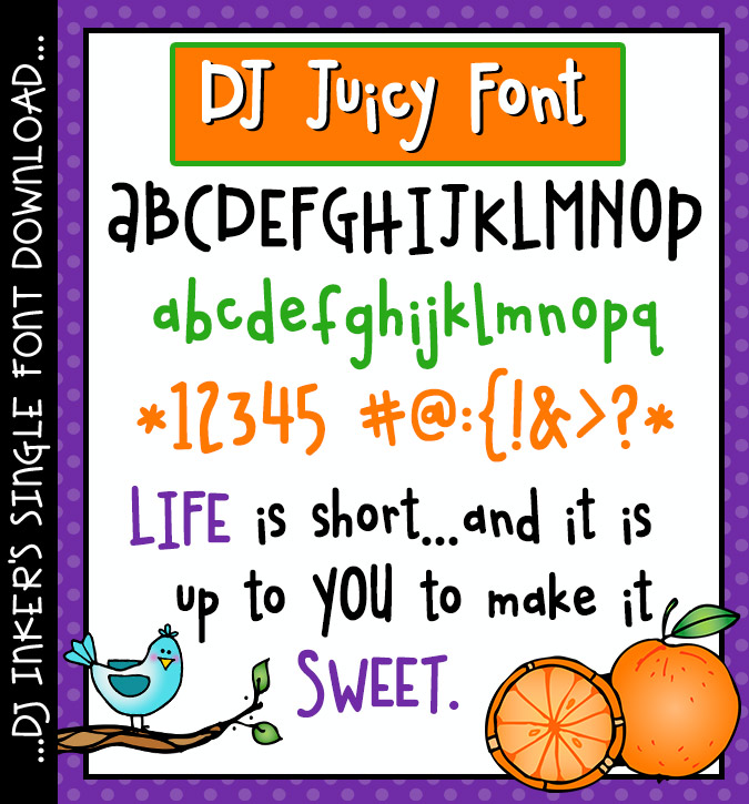 DJ Juicy Font Download