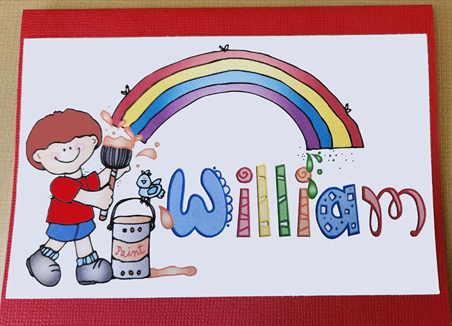 Color Me Happy Clip Art for Learning Colors