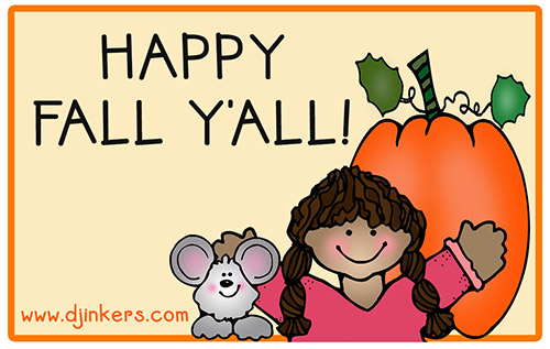 Happy Fall Y'all!