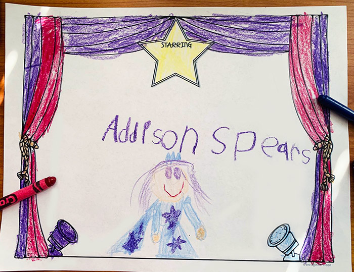 Take the Stage Clip Art for Drama and Theater Kids