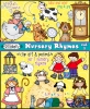 Cute Nursery Rhyme clip art for 7 different poems by DJ Inkers