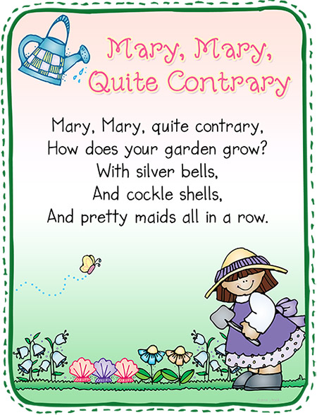 Nursery Rhymes Clip Art Download vol. 2