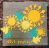 Give Thanks - sunflower cut-out svg