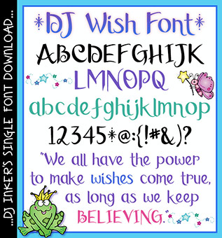 DJ Wish Font Download