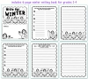 Just Write for Winter Printable Workbook Download