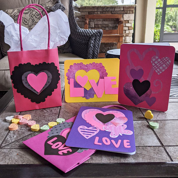 Sweethearts Valentine Cut-Out Collection - SVG Files