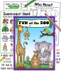 Zoo Fun Printable Activities Download