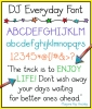 DJ Basic Fonts Collection Download