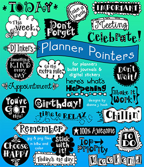 Planner Pointers - Calendar Clip Art Download