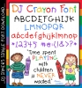 DJ Inkers cute Crayon font will make you feel like a kid when you type