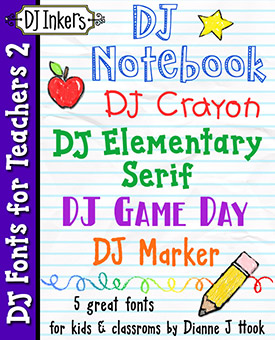 DJ Fonts For Teachers 2 Download