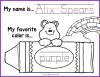 Crayon Labels - Text Blocks Clip Art Download