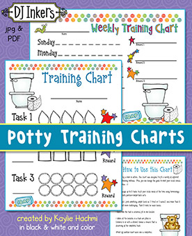 Potty Training Charts Printable Download