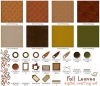 Fall Leaves - Digital Crafting and Clip Art Download