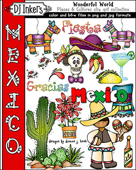 Mexico Clip Art - Wonderful World Download