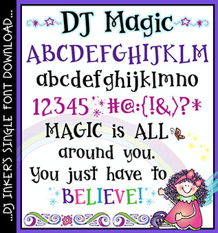 DJ Magic Font Download