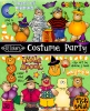 Fun Costume Party clip art for Halloween and dress-up kids by DJ Inkers