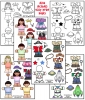 Costume Dress Up Kids Clip Art and Printables Download