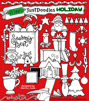 Just Doodles Holiday Clip Art Download