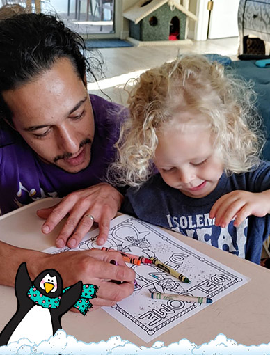 Penguins Winter Holiday Clip Art Download