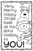 Very Merry Happy Jingle Bells all the way Holiday to you! Made by a DJ Inkers elf