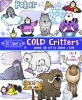 Arctic and polar animal clip art for cool winter smiles by DJ Inkers