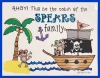 Family cabin sign for cruise ship by DJ Inkers