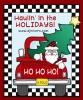 Holiday Haulin' Clip Art Download