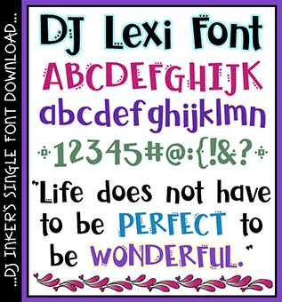 DJ Lexi Font Download