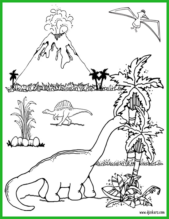 Dinos and Prehistoric Critters Clip Art Download