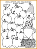 Counting pumpkins with cute fall gnomes by DJ Inkers