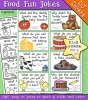 Food Fun Lunch Box Jokes for Kids by DJ Inkers